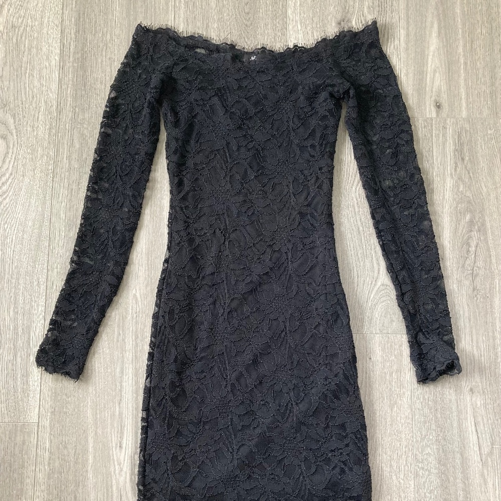 Little black dress lace